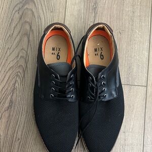 Mix No. 6 Black  Men's Derbys